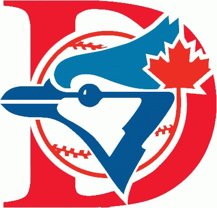 Dunedin Blue Jays 1994-1996 Primary Logo iron on paper